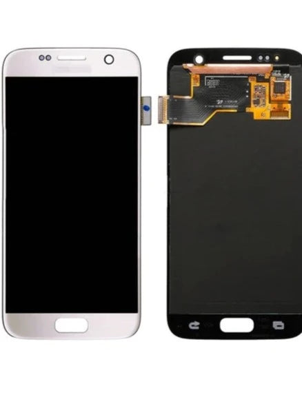 (Service Pack) LCD With Digitiser For Samsung G930F Galaxy S7 White